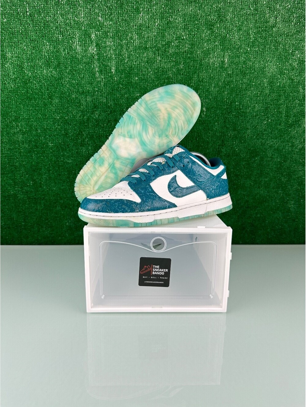 Size 10.5W/9M - Nike Dunk Low Ocean W (CLEAN!)